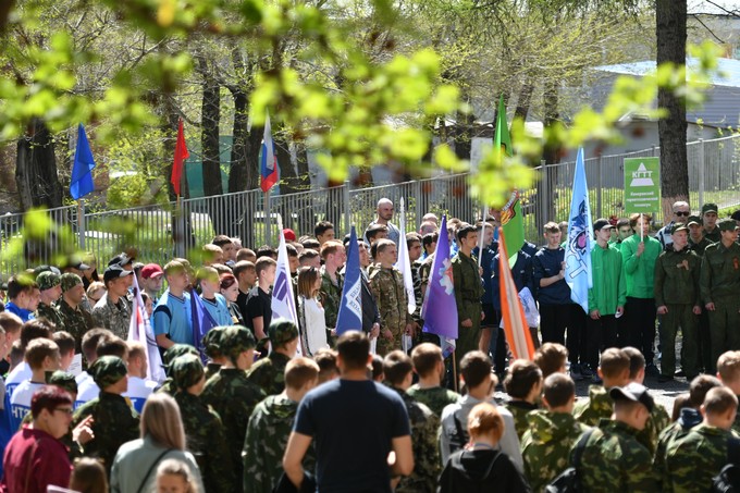 Военно-спортивные  соревнования «Подвигу жить в веках», посвященные дню Победы в Великой Отечественной войне.