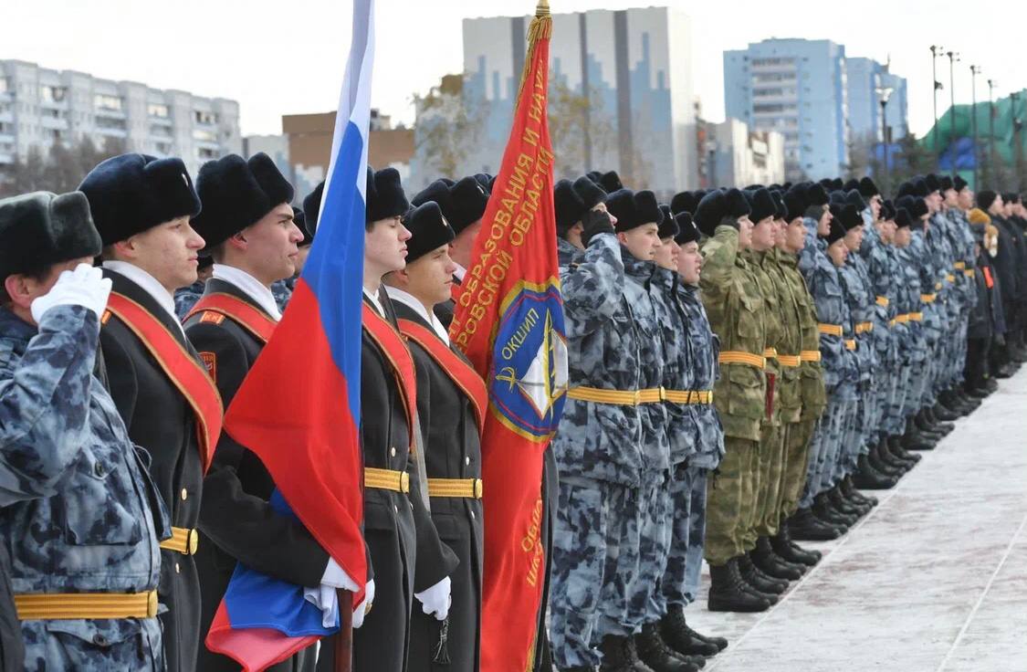 В КуZбассе прошло торжественное посвящение в кадеты 